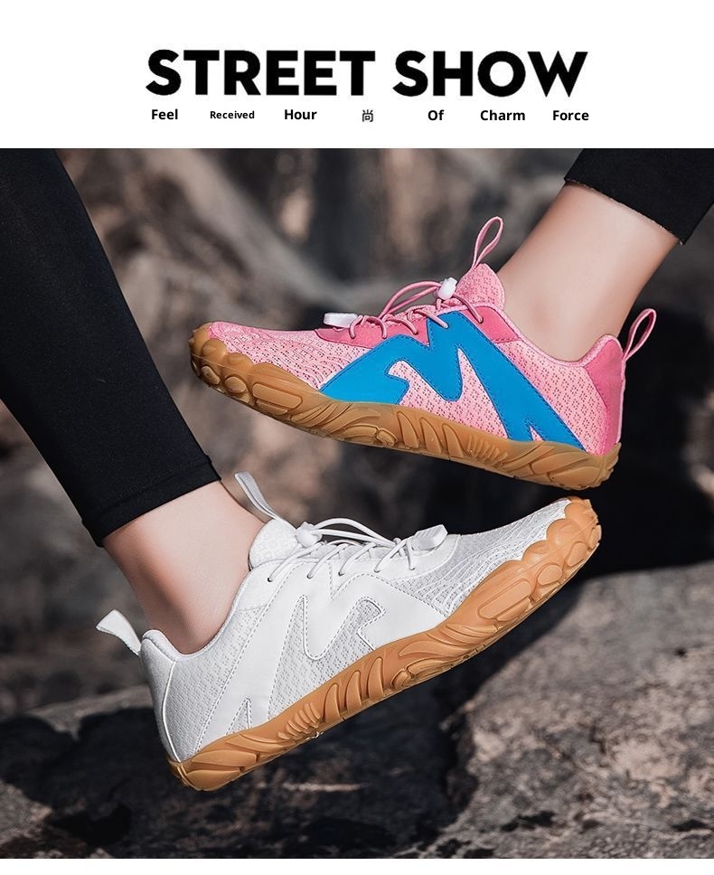 ShoeGlobe Hiking Cross-Border Spring Five-Toe Trekking Outdoor Waterproof Climbing For Men And Women Sports Shoes Trail Running_voghion.com