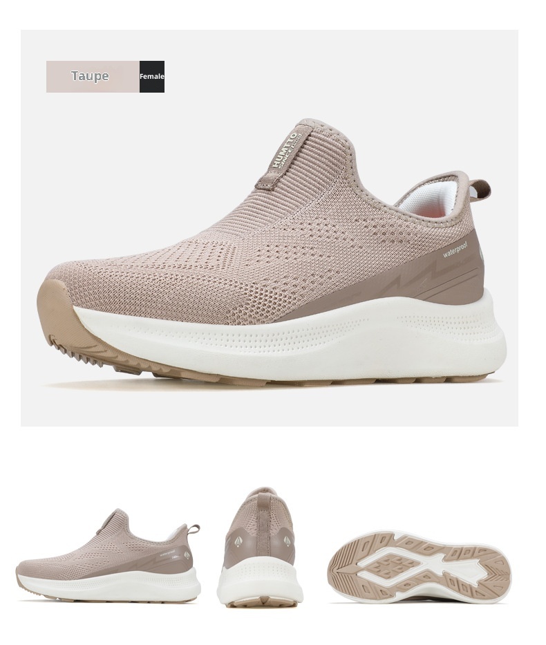 ShoeGlobe Hantu Casual W, New Non-Slip Wear-Resistant Cushioned Waterproof Slip-On Dad And Elderly, Outdoor Hiking Shoes For_voghion.com