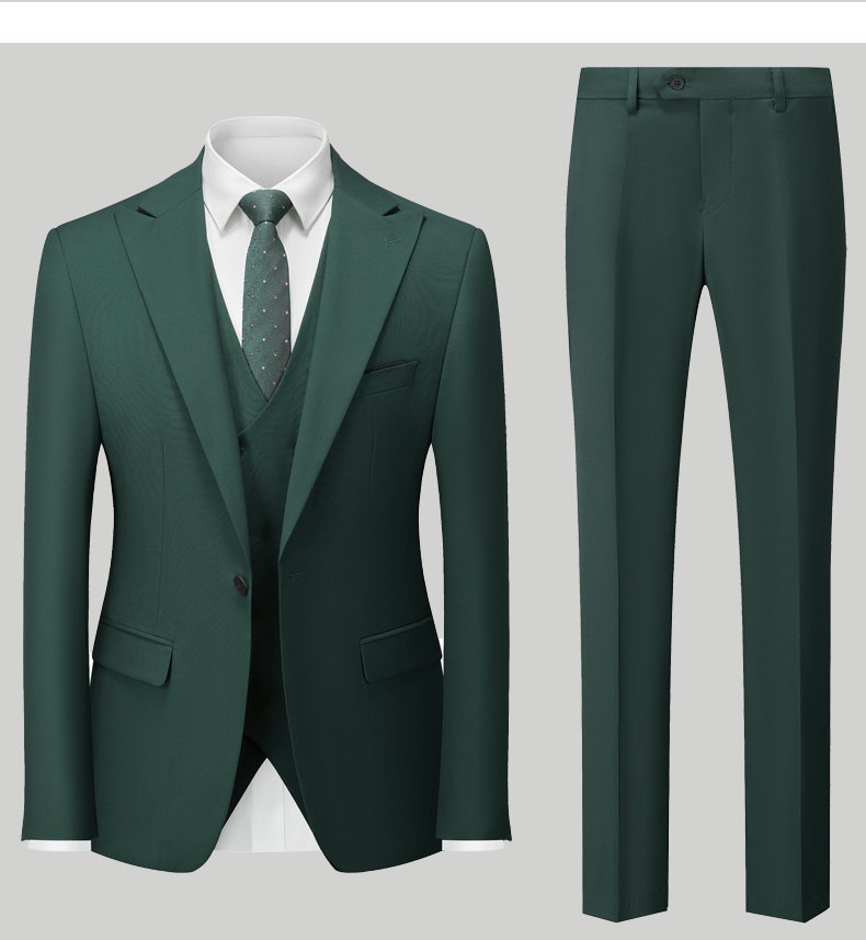 jongen Nieuwe stijl Buitenlandse handel Heren Dubbelrijs Vest Driedelige Set Plus Size Pak Groothandel_voghion.com