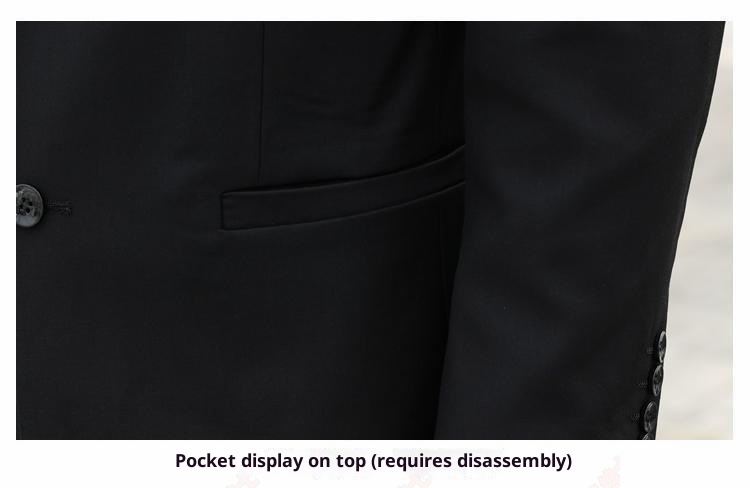 boy New Chinese Style Zhongshan Engagement Certificate Men's Casual Suit Handsome High-end Stand Collar Jacket_voghion.com