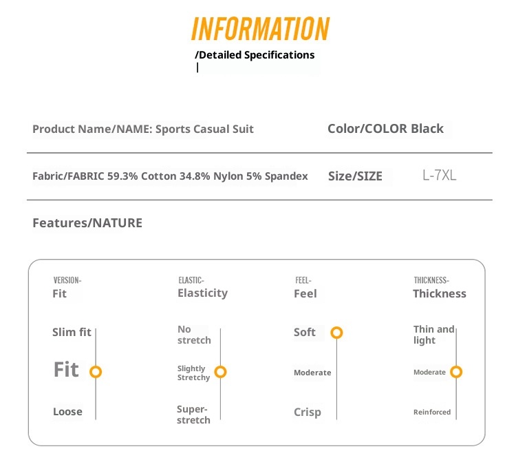 001 Men's Sports Suit Spring And Autumn Cardigan Fashion Casual Sweatshirt Plus Size Zipper Running Breathable Comfortable_voghion.com