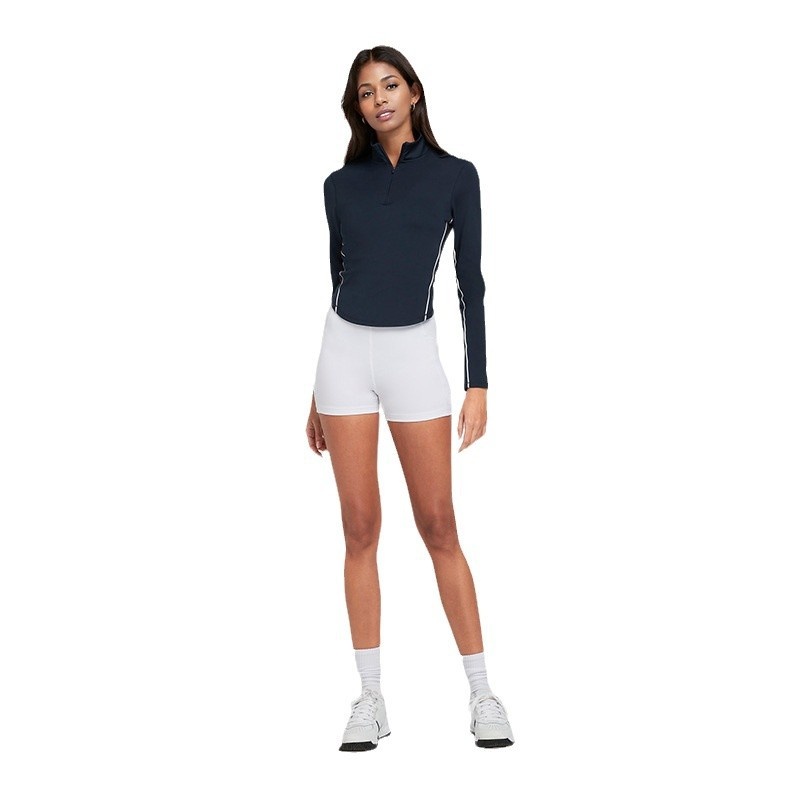 ActiveGo ActiveGo New European And American Style Women's Yoga Clothing Half-Zip Long Sleeve Top Quick-Dry Tight-Fitting Outdoor Running_voghion.com