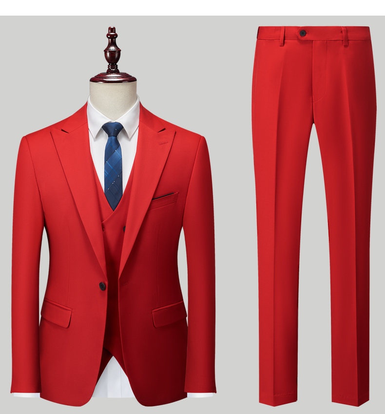 jongen Nieuwe stijl Buitenlandse handel Heren Dubbelrijs Vest Driedelige Set Plus Size Pak Groothandel_voghion.com