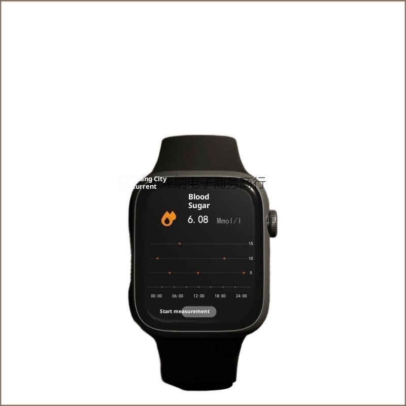 2025 New Smart Watch Accurate Sugar Lipids Blood Pressure Uric Acid Heart Rate Sleep Monitoring Suitable For Elderly_voghion.com