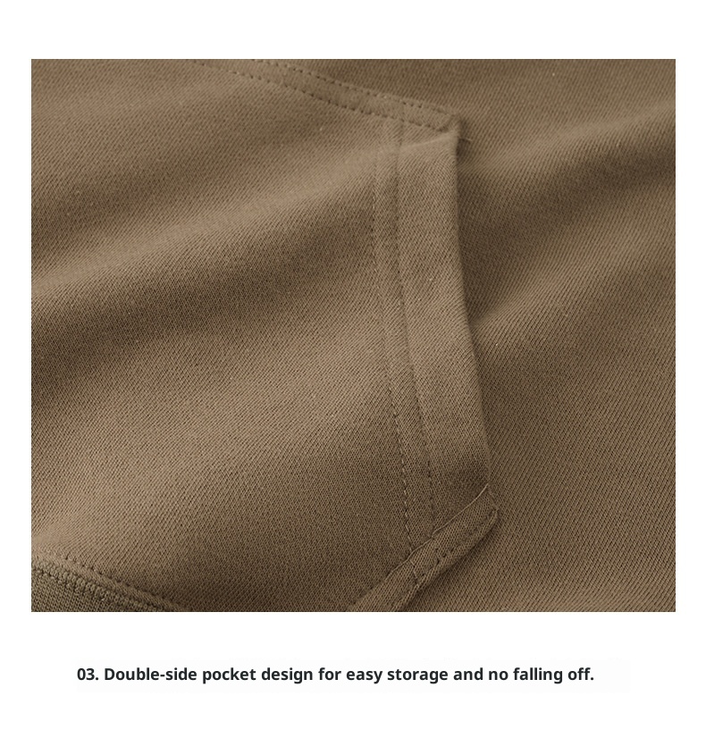 600g męska kurtka kardigan American Heavyweight Silver Fox Fleece, jesień-zima, pogrubiona i podszyta, jednolity kolor,_voghion.com