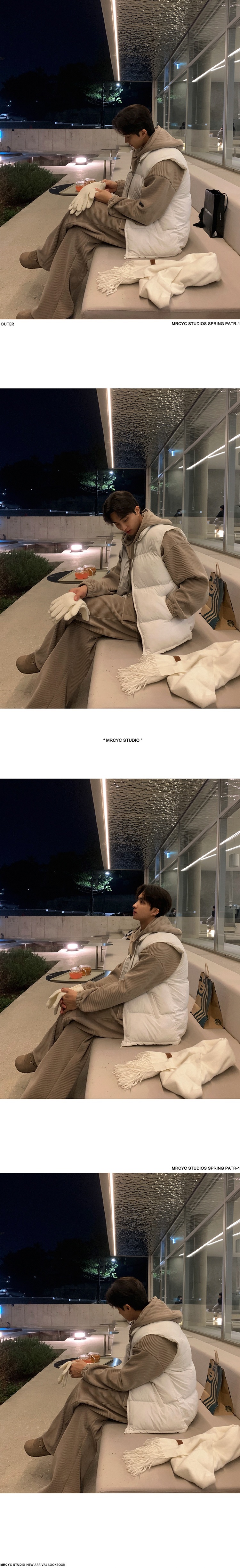 001 MYQ Herbst/Winter Freizeit-Sportanzug für Herren: Lockerer Kapuzen-Cardigan, drapierte, gerade geschnittene lange Hose_voghion.com