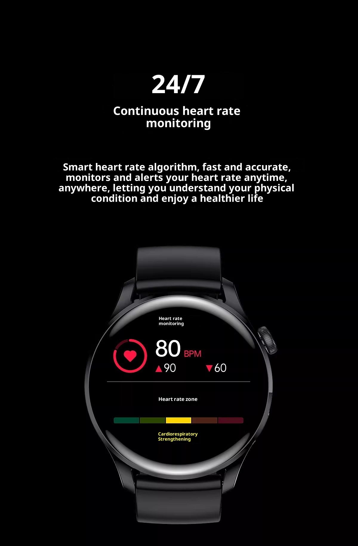 2025 New Huaqiangbei Smart Watch Black Technology Heart Rate Blood Pressure Bluetooth Call Payment Sports Waterproof_voghion.com