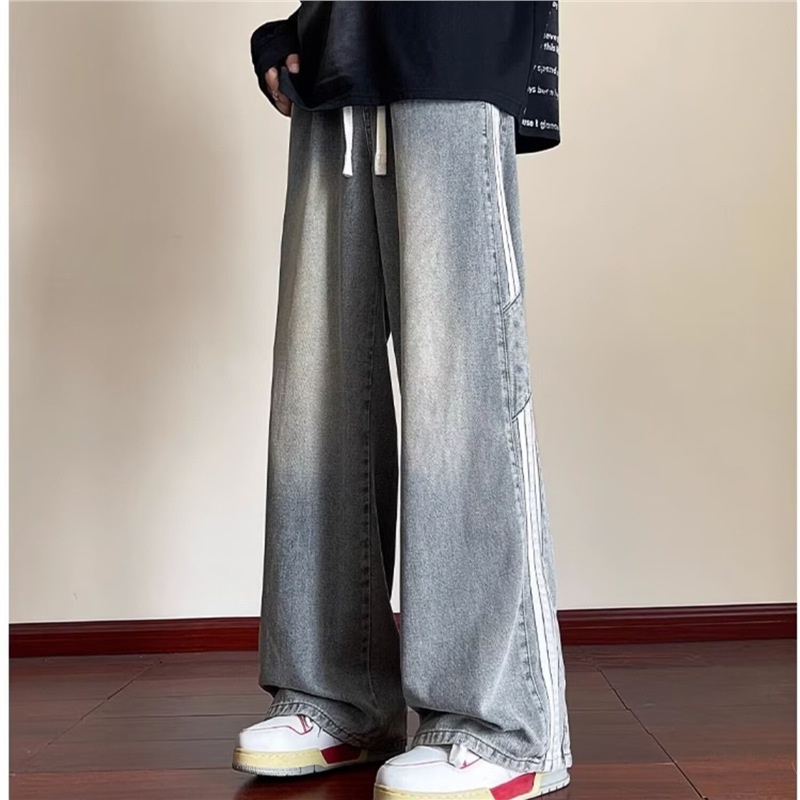 001 Giacca da baseball da uomo in stile pilota americano, alla moda, stile High Street, per ragazzi, primavera e autunno, set da tre pezzi_voghion.com