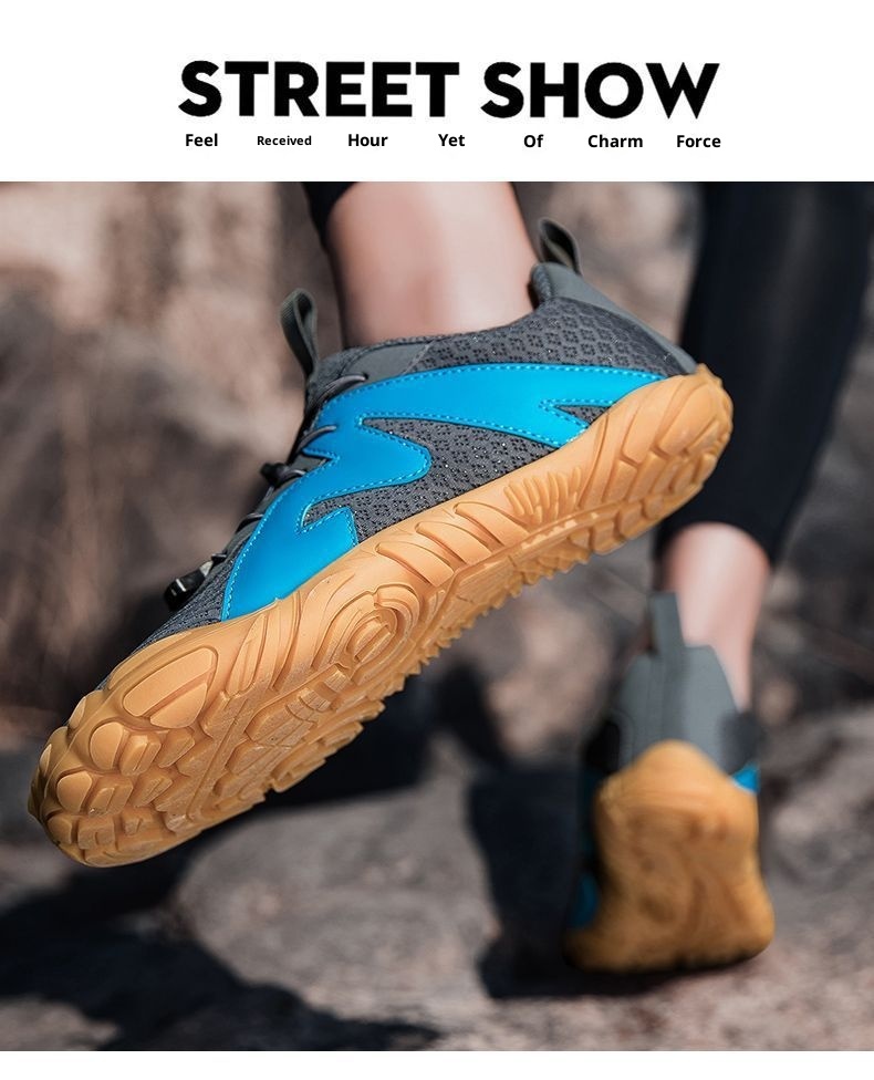 ShoeGlobe Hiking Cross-Border Spring Five-Toe Trekking Outdoor Waterproof Climbing For Men And Women Sports Shoes Trail Running_voghion.com