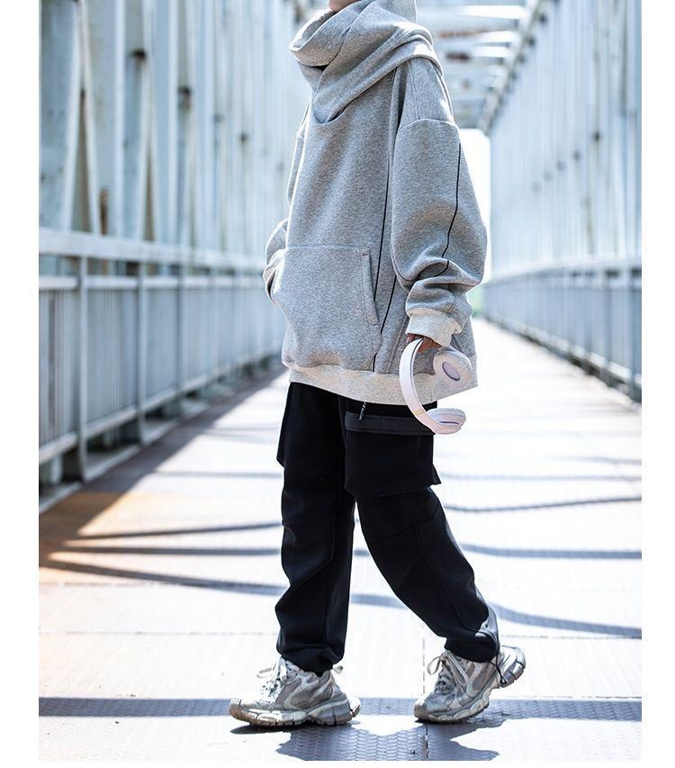 boy Boy Boy 2024 New Brand Neck Sweatshirt For Men Spring And Autumn Thickened Hooded American Style Ins High Street Top Jacket_voghion.com