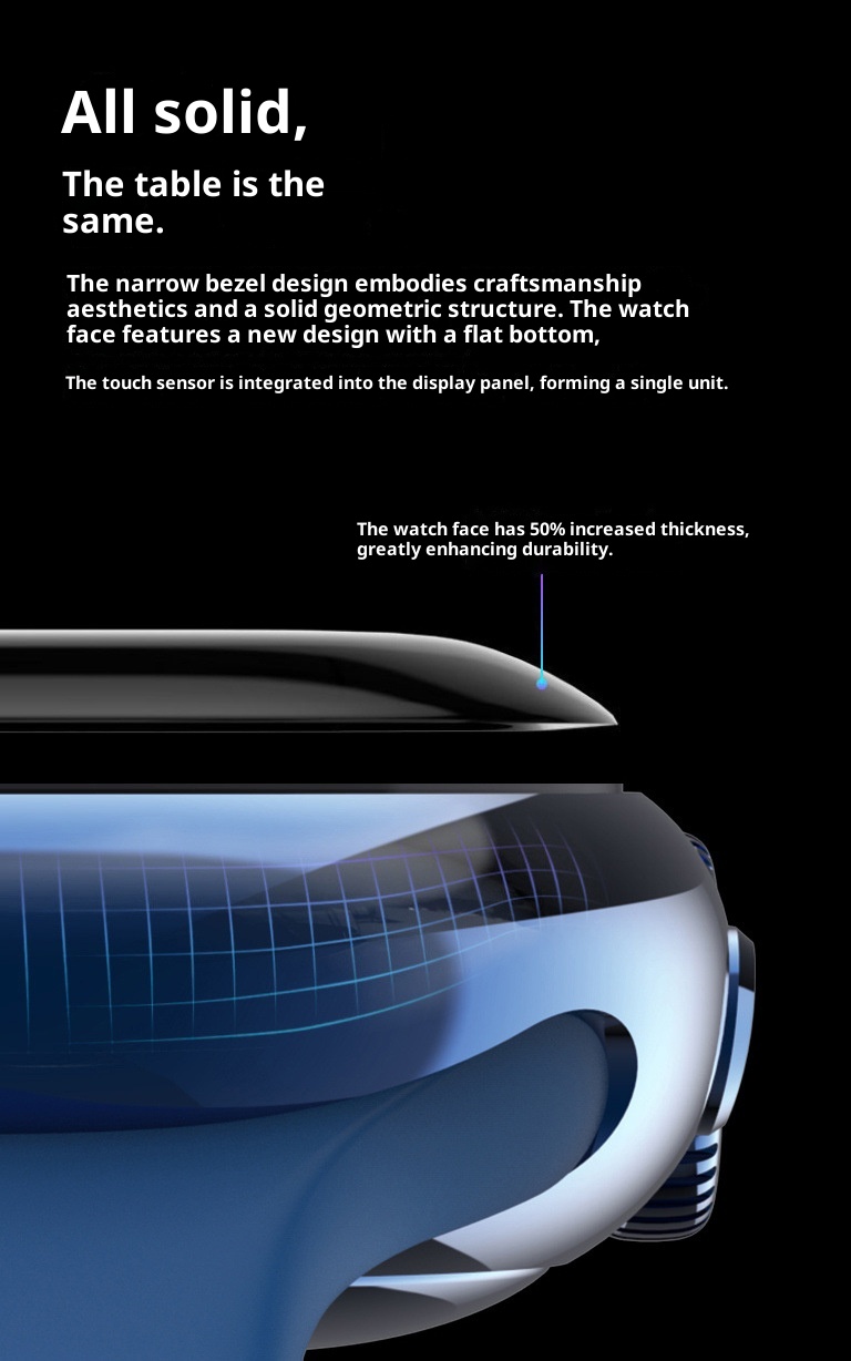 New Smart Watch Sports Bluetooth Huaqiangbei S10 PROMAX Bracelet Heart Rate Payment Blood Sugar 2025_voghion.com