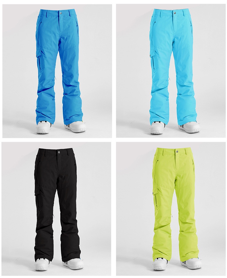 001 Gsousnow da donna, pantaloni da sci da snowboard, antivento, impermeabili, spessi e caldi, pantaloni da neve da donna_voghion.com
