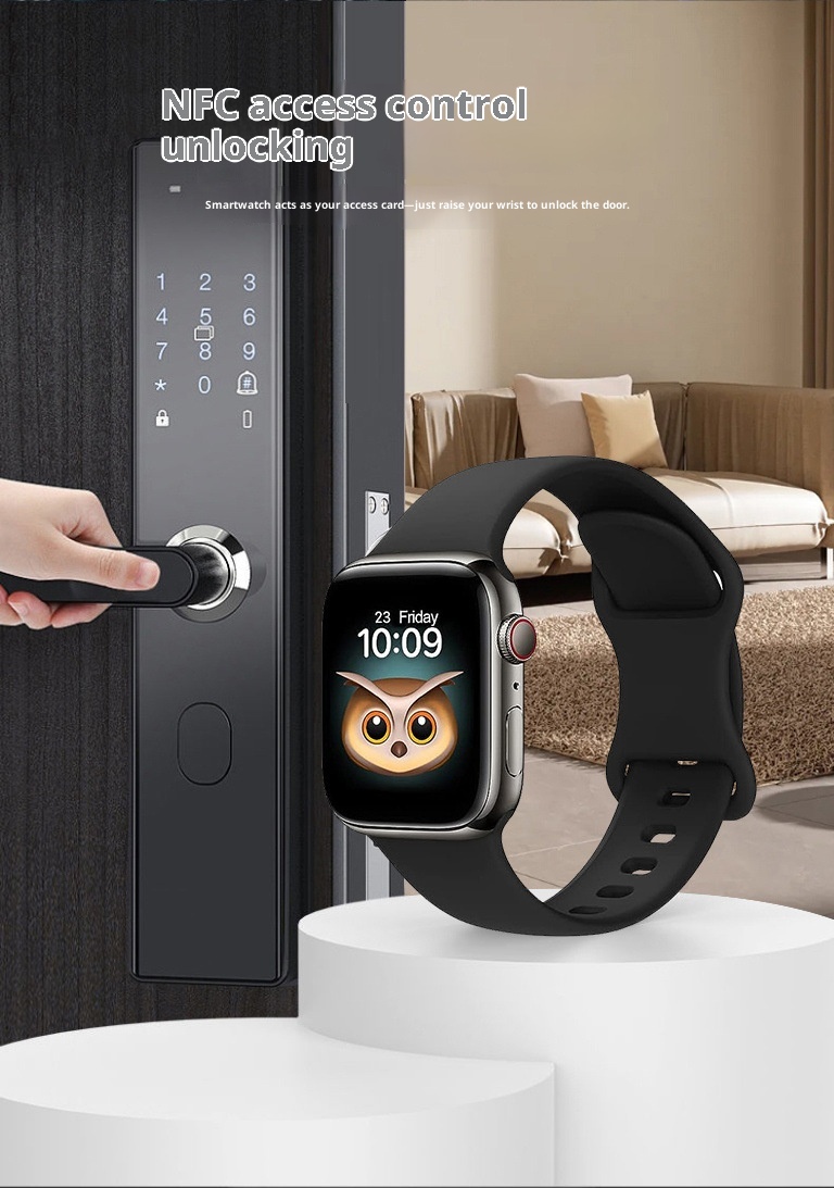 New Smart Watch Sports Bluetooth Huaqiangbei S10 PROMAX Bracelet Heart Rate Payment Blood Sugar 2025_voghion.com