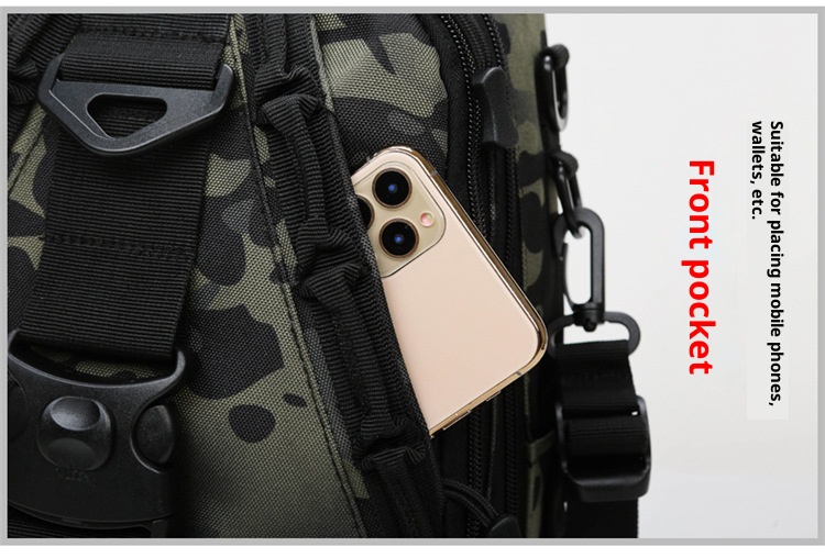 ActiveGo Factory Direct New Multi-Use Men's Large Capacity Multi-Functional Lure Backpack Shoulder Crossbody Chest Bag_voghion.com