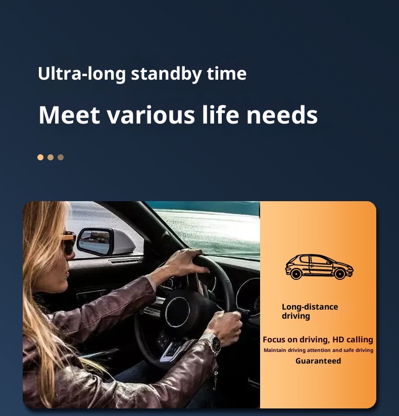 3c Cross-Border Neue kabellose Bluetooth-Kopfhörer für Unternehmen X6 In-Ear/Over-Ear mit extrem langer Akkulaufzeit, ENC-Anrufsteuerung und digitaler Sprachsteuerung_voghion.com