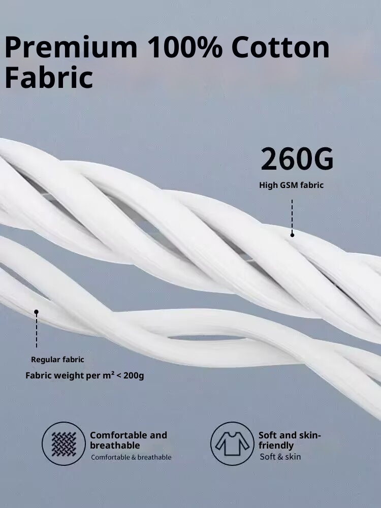 boy Boy 260g Pure Cotton Non-See-Through American Retro Printed Sweatshirt Women Spring And Autumn Long Sleeve T-Shirt For Men_voghion.com