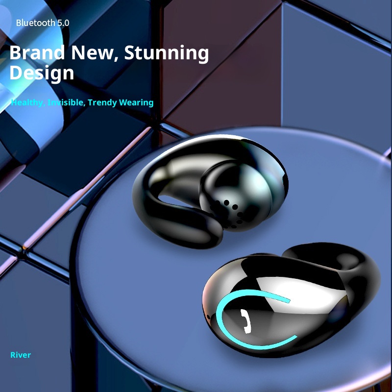 Auricolari Bluetooth 3c con clip auricolare YX08, non in-ear, indolori, modello aziendale transfrontaliero, Huaqiangbei, wireless, lunghi_voghion.com