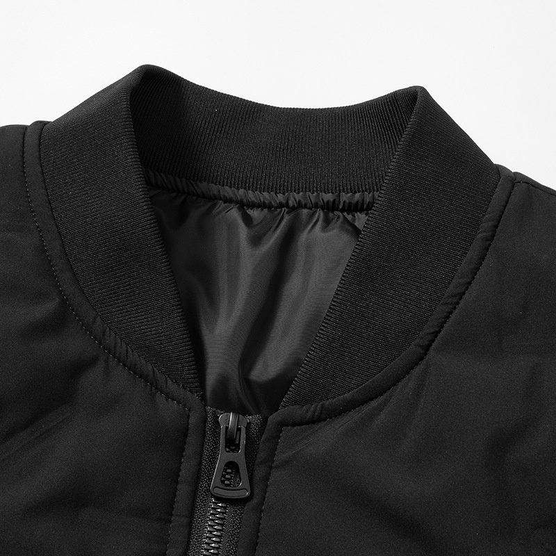 boy Business Men's Warm 2023 Autumn Winter Short Thickened Slim Fit Duck Down Baseball Jacket Coat For Men_voghion.com