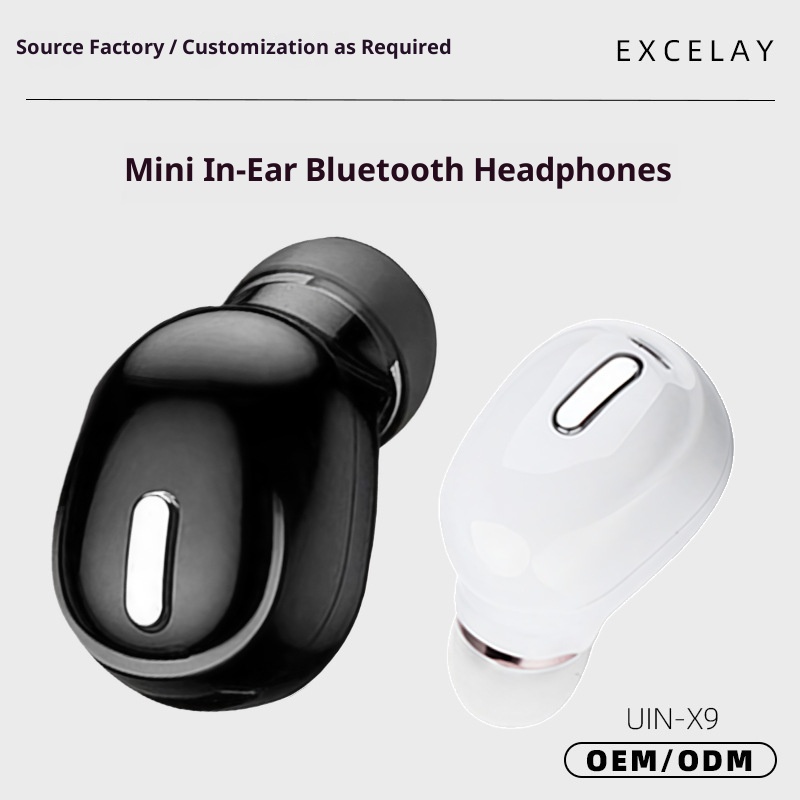 3c EXCELAY In-Ear Bluetooth-Kopfhörer X9S Sports Call Mini Wireless Cross-Border Earbuds Source Factory_voghion.com