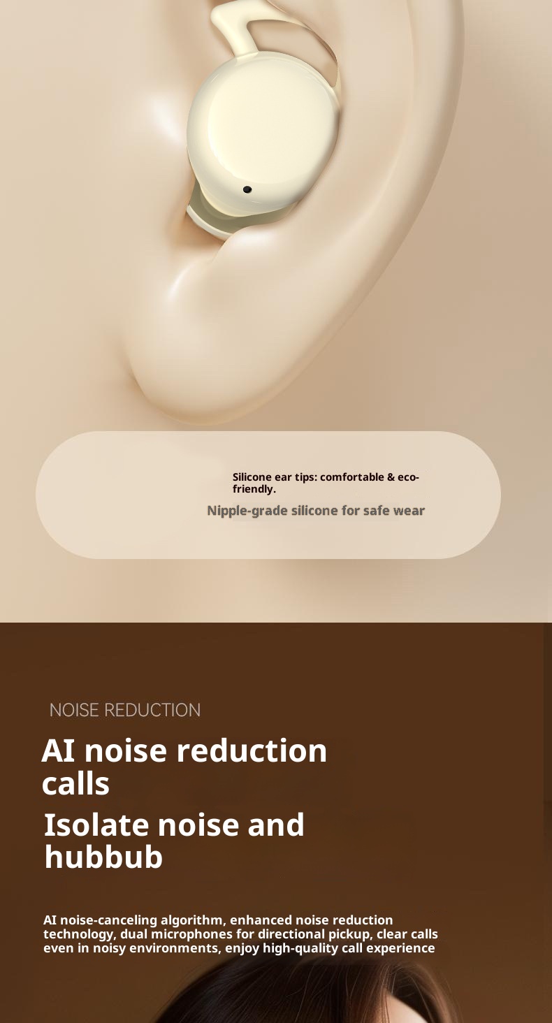 3c X62 Cross-border 2025 Nuovi auricolari wireless TWS in-ear mini sportivi Bluetooth con batteria a lunga durata_voghion.com