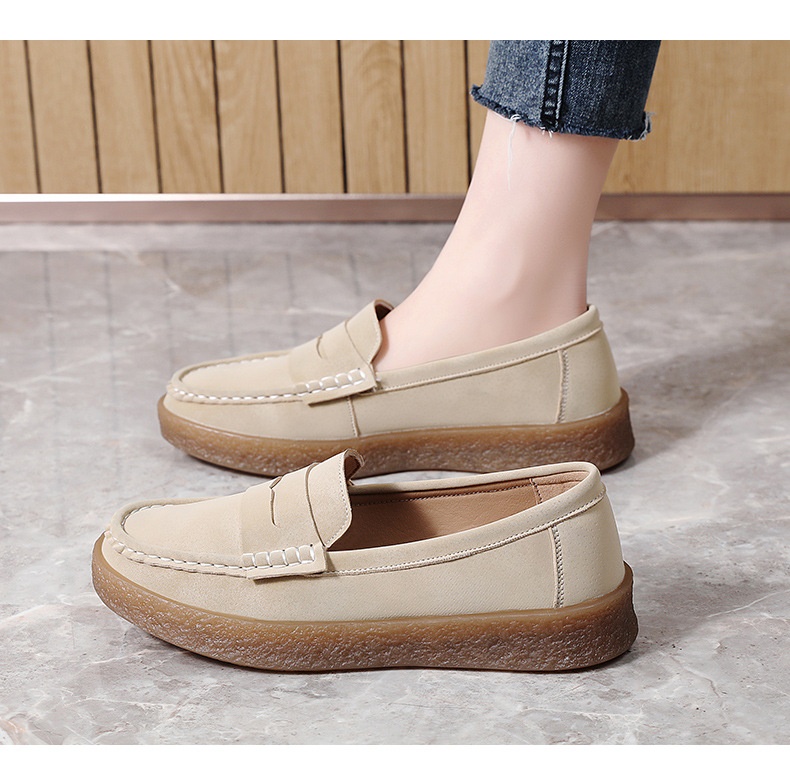 2025 Hot-selling nieuwe stijl loafers gepolijst rijden grensoverschrijdende Europese en Amerikaanse grote maten damesschoenen_voghion.com