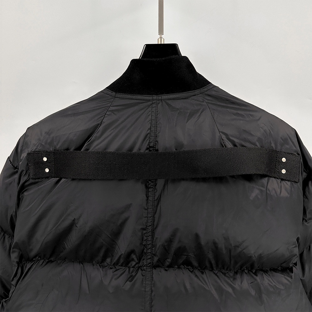 Doudoune homme SUBHUMAN, couleur unie, fermeture éclair, coupe ample, légère et chaude._voghion.com