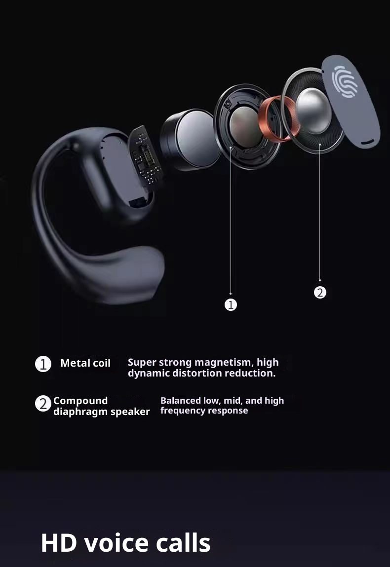 3c Cross-Border OWS Hot-Selling GT280 Bluetooth Over-Ear Sports Earphones Ultra-Long Battery Life Noise Cancelling_voghion.com