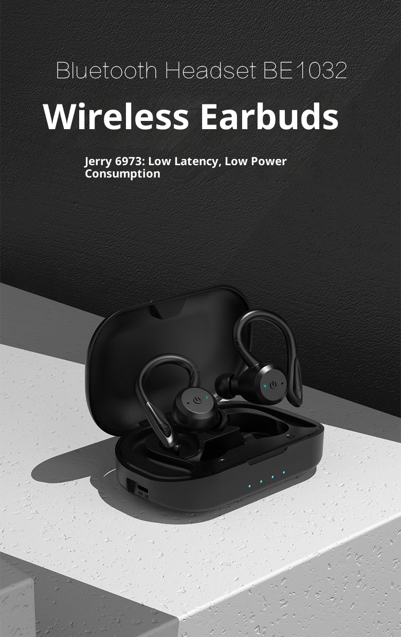 3c In-Ear Sports Headphones Waterproof Long Standby Wireless Bluetooth Earphones High Battery_voghion.com