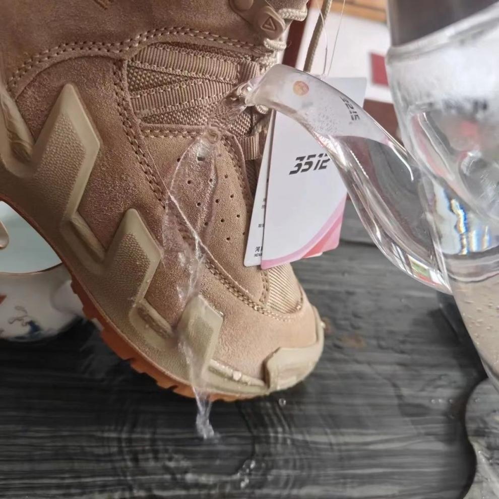 ShoeGlobe 3512 Enthusiast Combat Scarpe da trekking tattiche da uomo, impermeabili, antiscivolo, stivali militari, trekking e arrampicata all'aperto_voghion.com