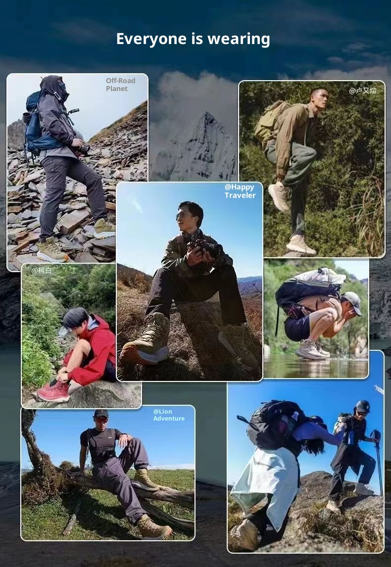 ShoeGlobe GTX Kaha 2 Unisex Low-Top Sports Height Increasing Wear-Resistant Non-Slip Thick-Soled Running Outdoor Hi Shoes_voghion.com