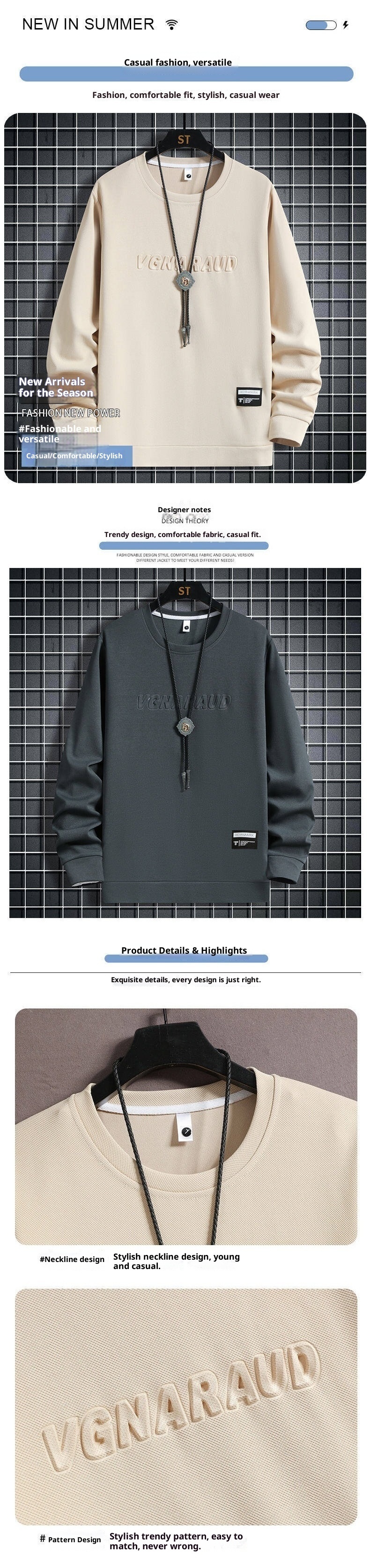 boy Boy 2025 New And Autumn Youth Sweatshirt Boys Jacket Middle High School Students Stylish Big Kids Spring Top_voghion.com