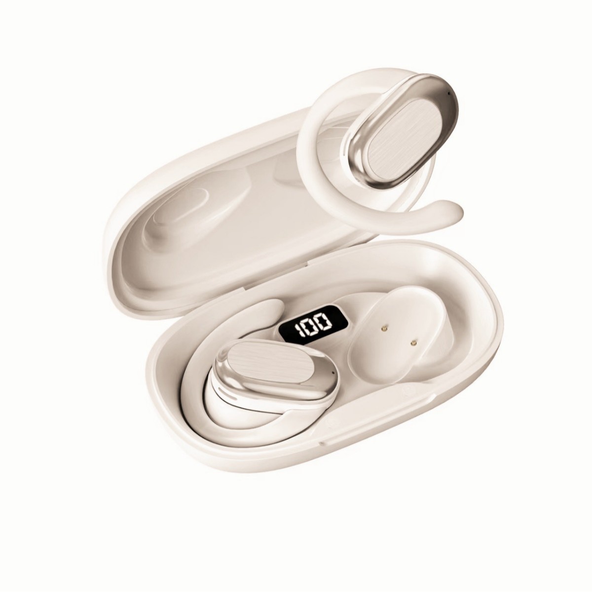 3c Neue kabellose In-Ear-Bluetooth-Kopfhörer mit langer Akkulaufzeit, hoher Klangqualität für Anrufe und Sport, offene Ohrhörer mit Hängefunktion_voghion.com