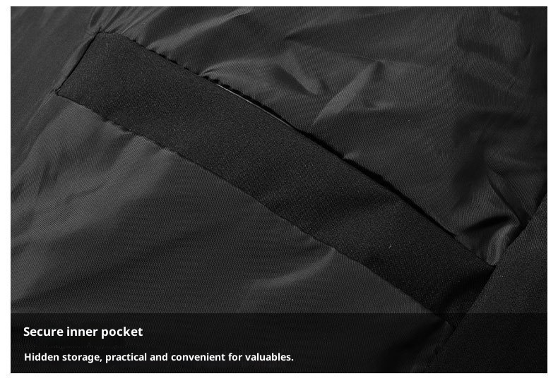 boy Business Men's Warm 2023 Autumn Winter Short Thickened Slim Fit Duck Down Baseball Jacket Coat For Men_voghion.com