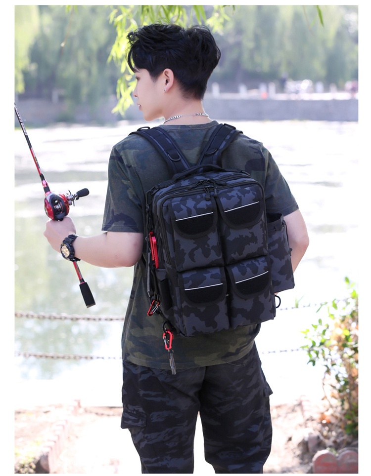 ActiveGo 2021 New Lure Men Travel Climbing Small Camouflage Sports Bag Outdoor Tactical Backpack Large Capacity_voghion.com