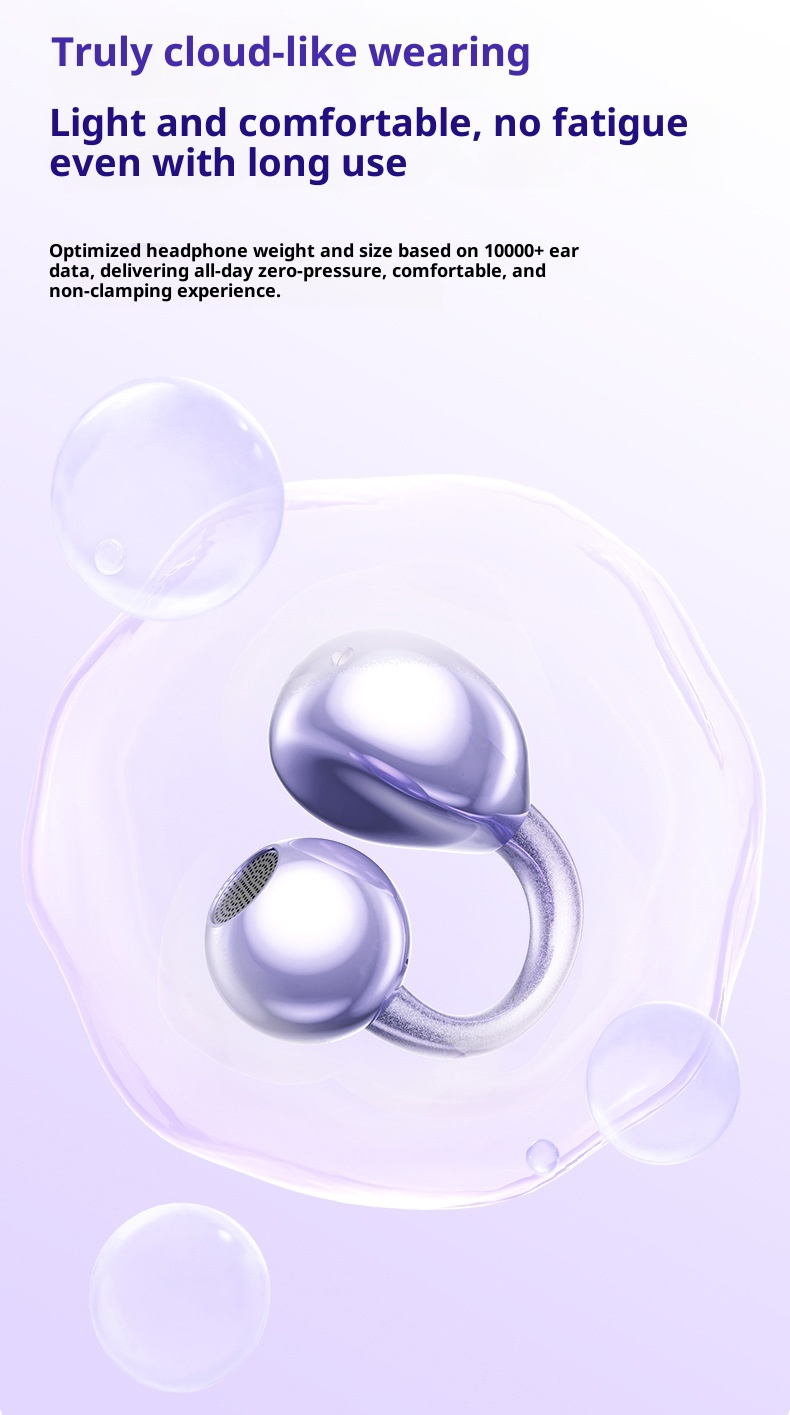 3c M97 Cross-Border 2025 New Model Compatible With Oppo Wireless Exclusive Private Mold Ear Clip Original Genuine Bluetooth_voghion.com