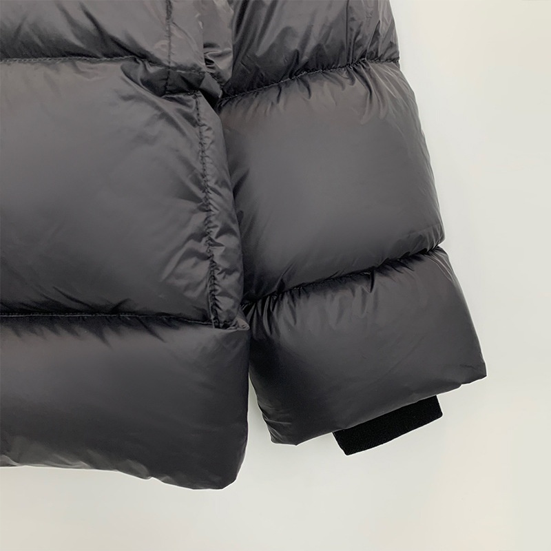 Doudoune homme SUBHUMAN, couleur unie, fermeture éclair, coupe ample, légère et chaude._voghion.com