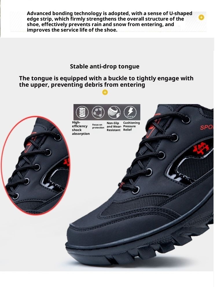 ShoeGlobe Sommer-Outdoor-Sportschuhe für Herren: Wasserdicht, rutschfest, abriebfest, atmungsaktiv, geruchshemmend, sicher für Reisen und Outdoor-Aktivitäten._voghion.com