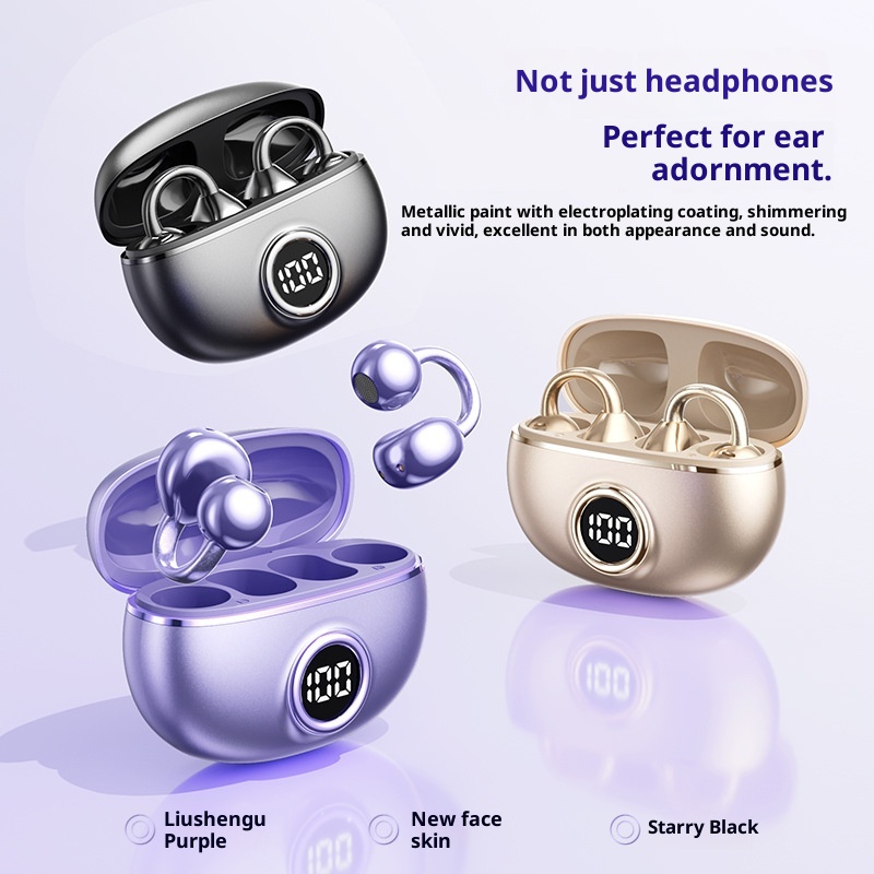 3c M97 Cross-Border 2025 New Model Compatible With Oppo Wireless Exclusive Private Mold Ear Clip Original Genuine Bluetooth_voghion.com