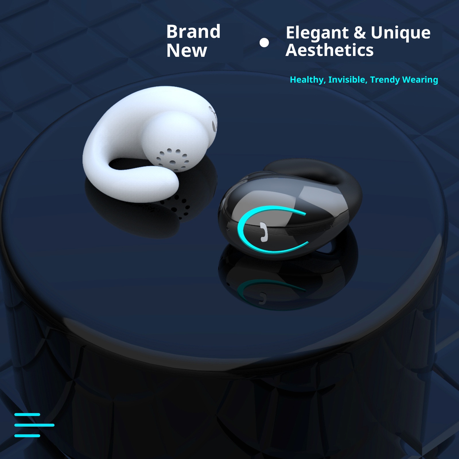 Auricolari Bluetooth 3c con clip auricolare YX08, non in-ear, indolori, modello aziendale transfrontaliero, Huaqiangbei, wireless, lunghi_voghion.com