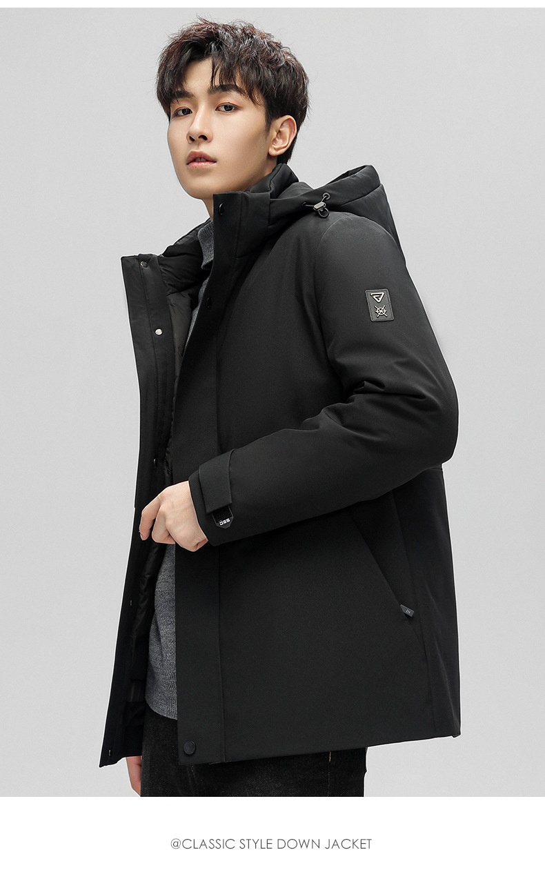 boy 3-in-1 Jacket With Detachable Inner Liner For Men, Autumn And Winter Goose Jacket, Outdoor Warm Down Coat_voghion.com