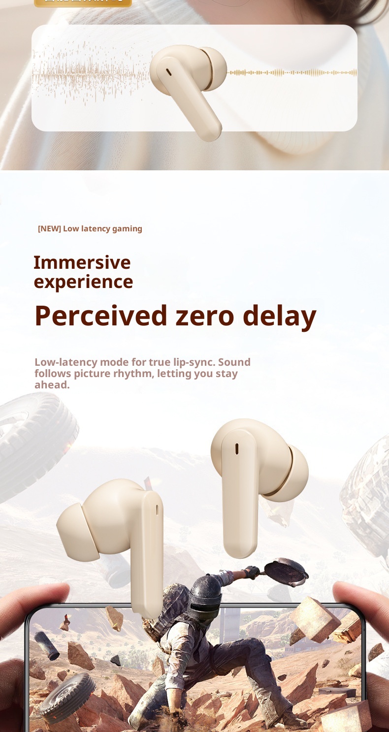 3c 2025 New Model 895B Bluetooth With Digital Display S510 Wireless High-Quality Sound Low Latency Gaming Earphones_voghion.com