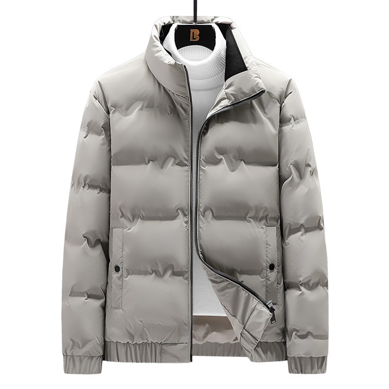 boy 2024 Winter New Men's Jacket Trendy Brand Stand Collar Casual Warm Fashionable White Duck Down Coat For Men_voghion.com