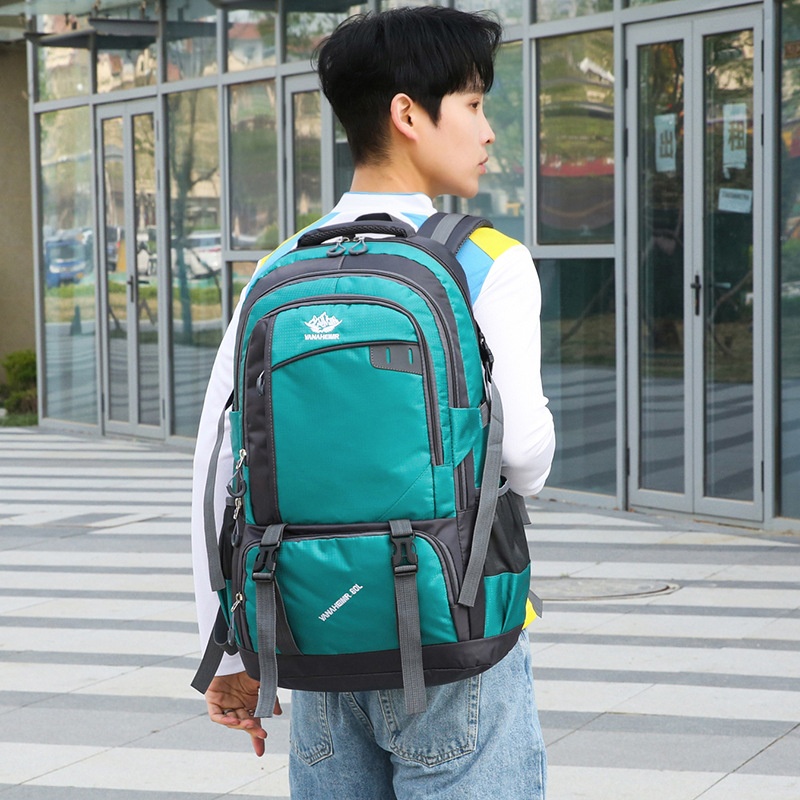 ActiveGo Sports Lare Capacity Water-Resistant Oxford Cloth Campin Backpack Men's Hikin Lon-Distance Travel Women's Luae_voghion.com