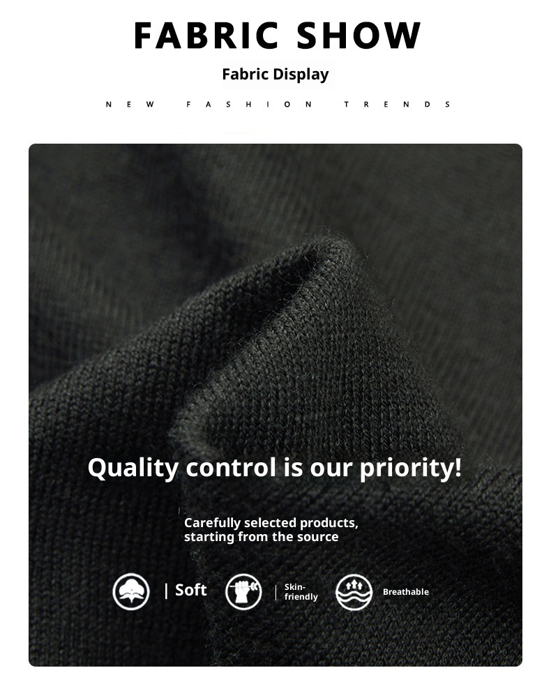 Herren-Langarmshirt aus Maulbeerseide-Wollmischung, bügelfrei, Rundhalsausschnitt, hautfreundlich und modisch_voghion.com