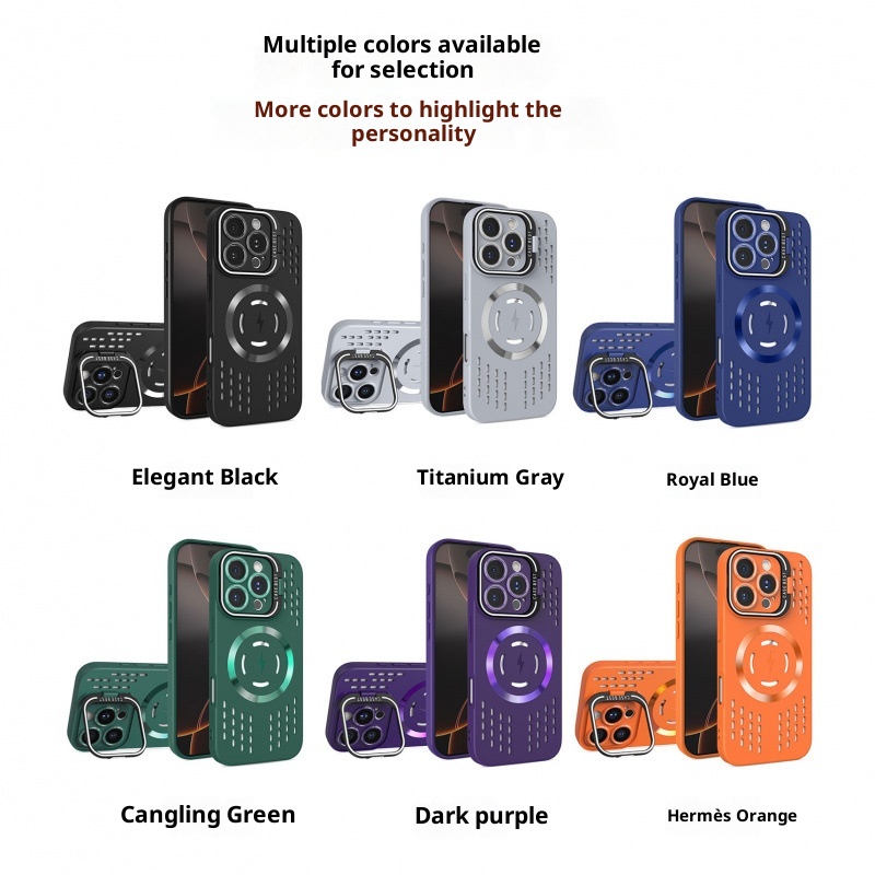 TechGlobe Lightning CD Pattern compatibile con 16 telefoni con supporto invisibile per iPhone 14, custodia morbida in silicone magnetica per iPhone 15 Pro Max_voghion.com