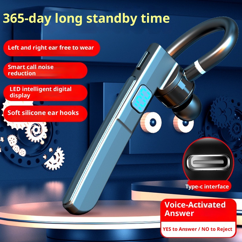 3c Cross-Border Neue kabellose Bluetooth-Kopfhörer für Unternehmen X6 In-Ear/Over-Ear mit extrem langer Akkulaufzeit, ENC-Anrufsteuerung und digitaler Sprachsteuerung_voghion.com