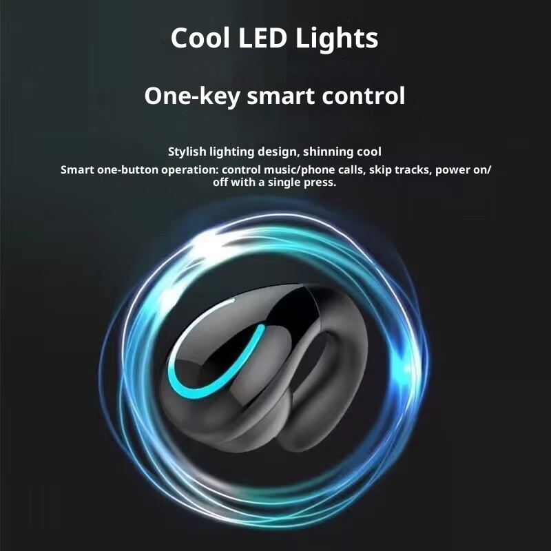 Auricolari Bluetooth 3c con clip auricolare YX08, non in-ear, indolori, modello aziendale transfrontaliero, Huaqiangbei, wireless, lunghi_voghion.com