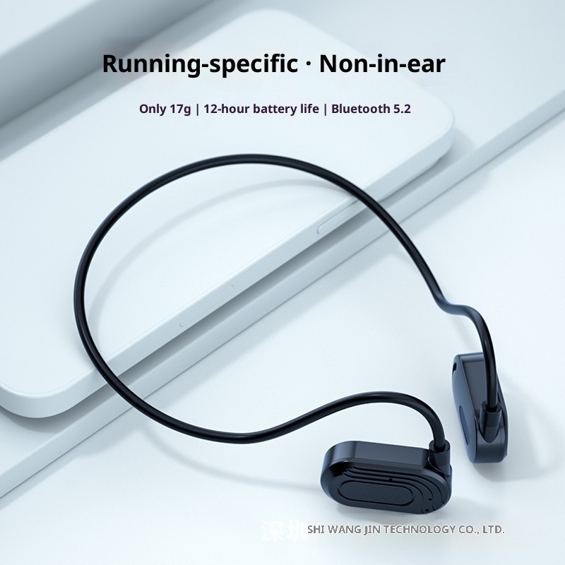 3c Air Conduction Bluetooth Wireless Sports Running Export Neckband Non-In-Ear Long-Wear Comfortable Earphones_voghion.com