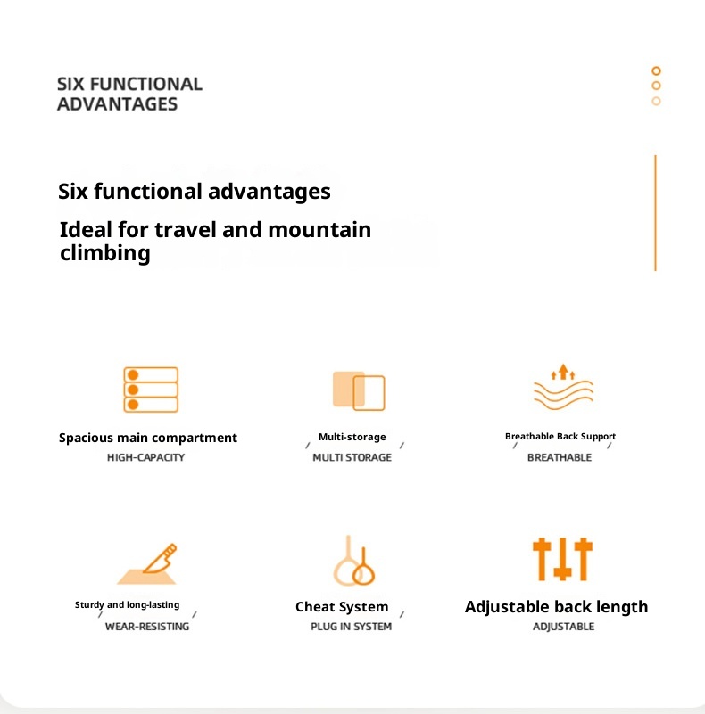 ActiveGo New Commuting Business Trip Double Shoulder Large Capacity Travel Luggage Bag Hiking Outdoor Backpack_voghion.com