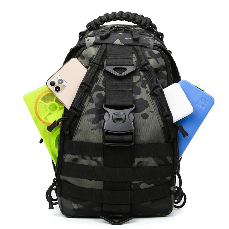 ActiveGo Factory Direct New Multi-Use Men's Large Capacity Multi-Functional Lure Backpack Shoulder Crossbody Chest Bag_voghion.com